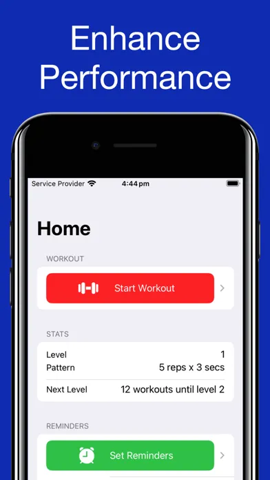 Tangkapan skrin Kratos Kegel Workout