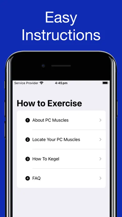 Tangkapan skrin Kratos Kegel Workout