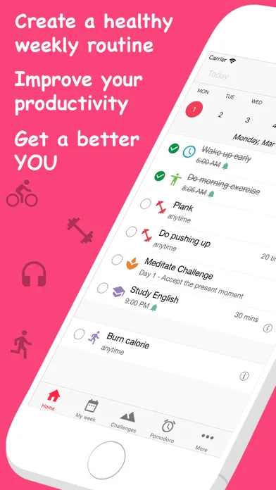 Week Plan - Organize your life Ekran Görüntüleri