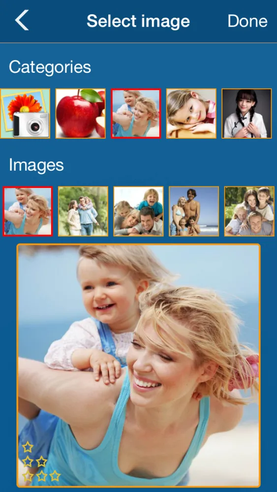 Cool tile puzzle - Free edition with cute images of family, flower, kids, nice girls, famous cities and  beautiful waterfall Screenshots