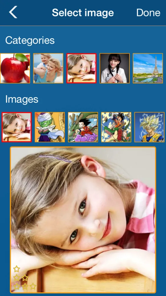 Cool tile puzzle - Free edition with cute images of family, flower, kids, nice girls, famous cities and  beautiful waterfall Screenshots