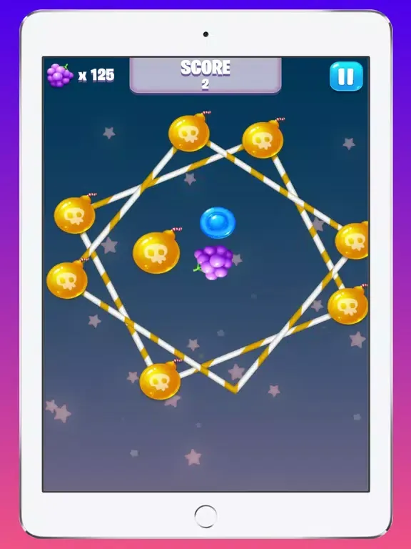 Ảnh chụp màn hình của Fruit Candy - Collect Fruits iPad 