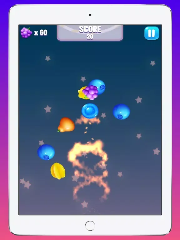 Ảnh chụp màn hình của Fruit Candy - Collect Fruits iPad 