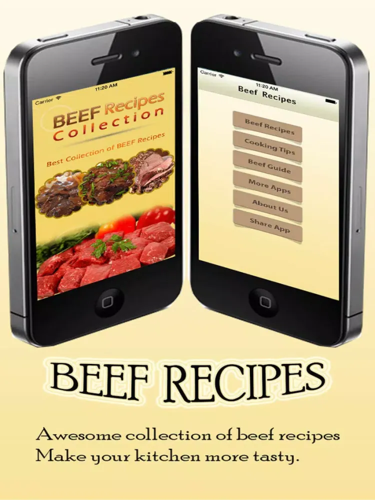 Captures d'écran de Beef Recipes Collection - Beef Food iPad 