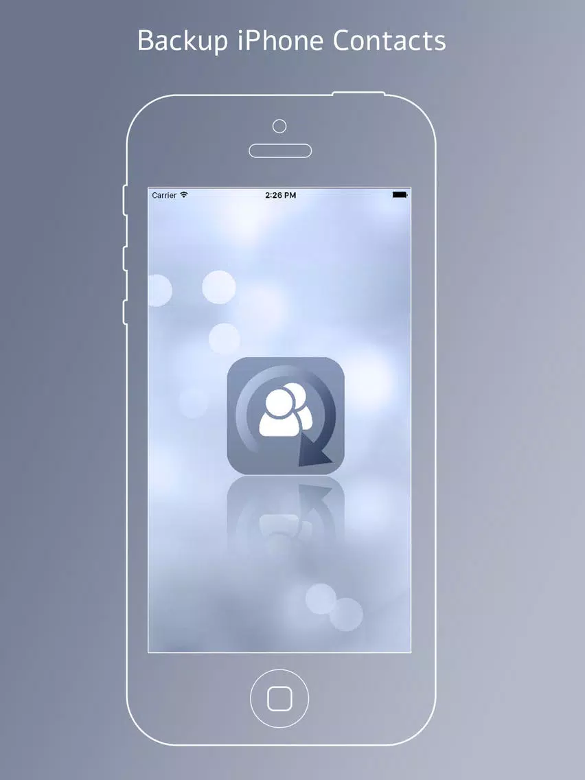 Contact Backup : Secure your contact List iPad  Screenshots