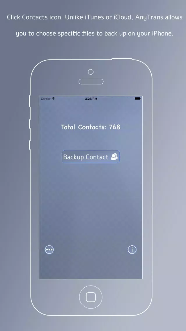 Contact Backup : Secure your contact List Screenshots