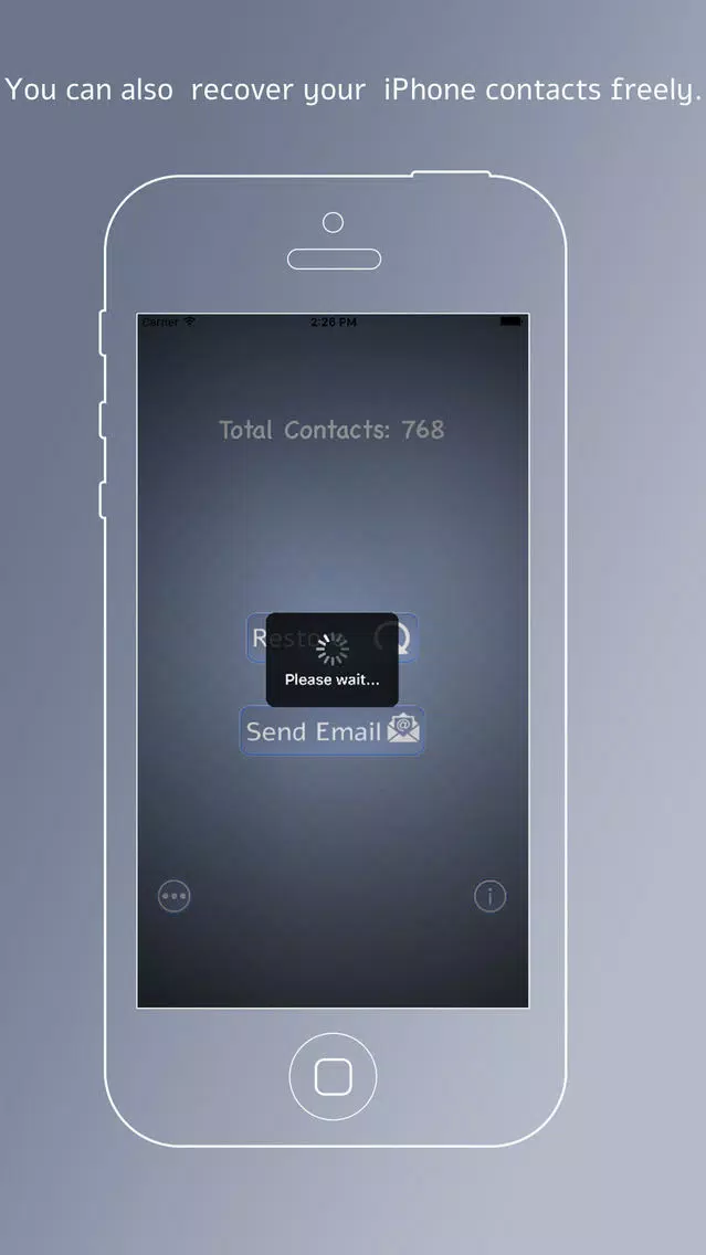 Contact Backup : Secure your contact List Screenshots