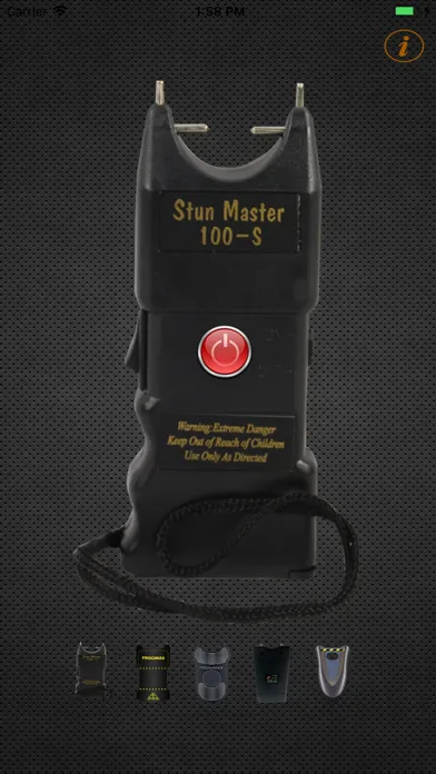Tangkapan layar Electric Stun Gun Shots