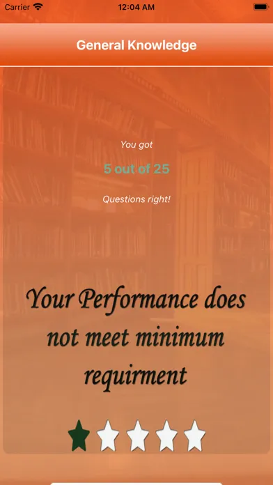 Zrzuty ekranu Genius GK Quiz Application