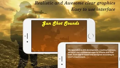Capturas de tela do Gun Sounds With Animation
