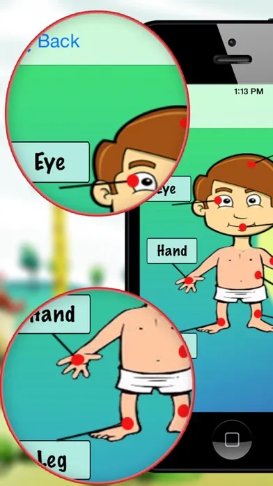 Capturas de pantalla de Human Body Guide For Kids
