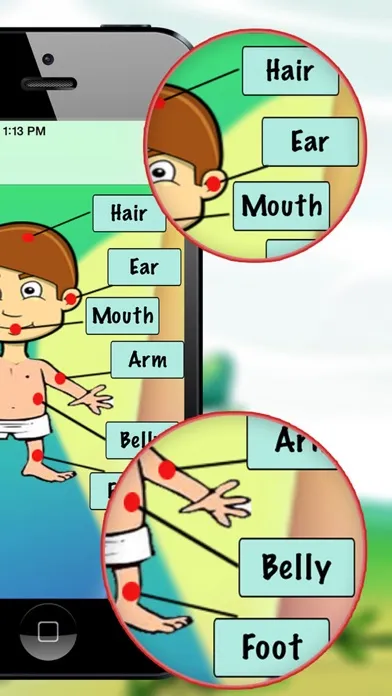 Capturas de pantalla de Human Body Guide For Kids