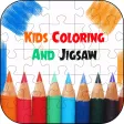 Kids Coloring & Jigsaw - Kids coloring and puzzle