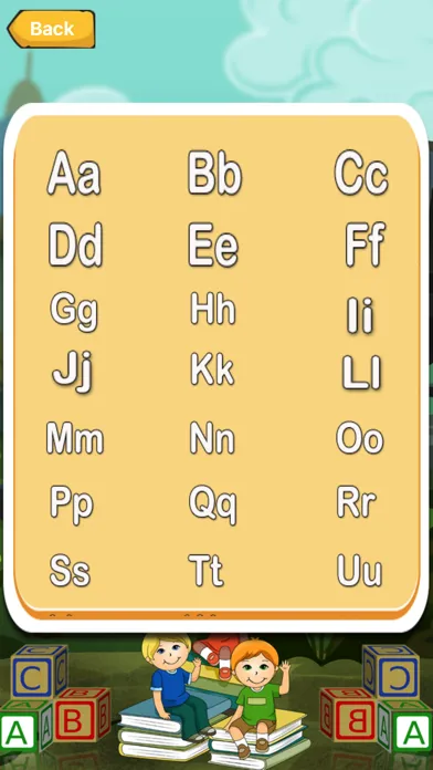 Скриншоты Kids Alphabet Learning