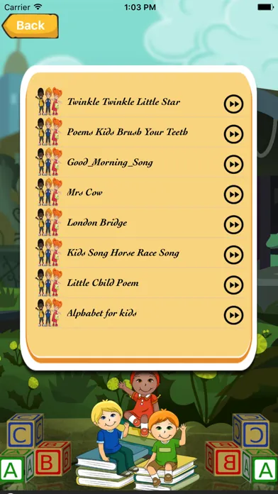 Скриншоты Kids Alphabet Learning