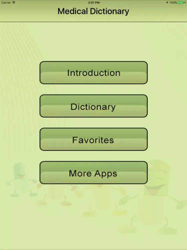 Medical Dictionary offline pro iPad  سکرین شاٹس