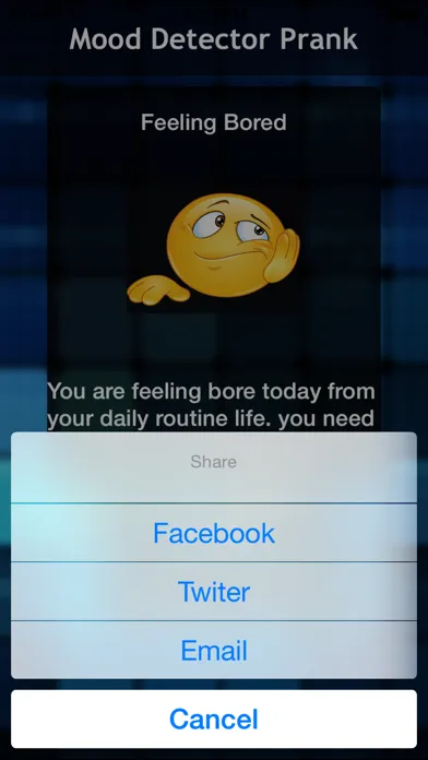 Mood Detector Prank Screenshots