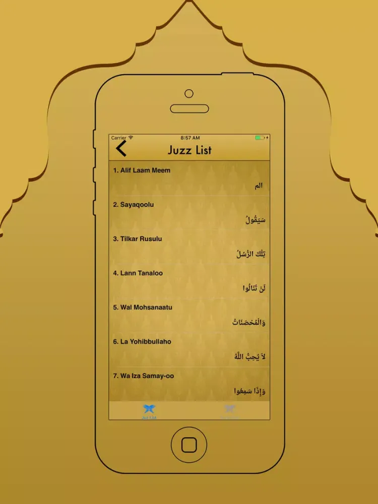 Captures d'écran de Bahasa Quran Translation and Reading iPad 