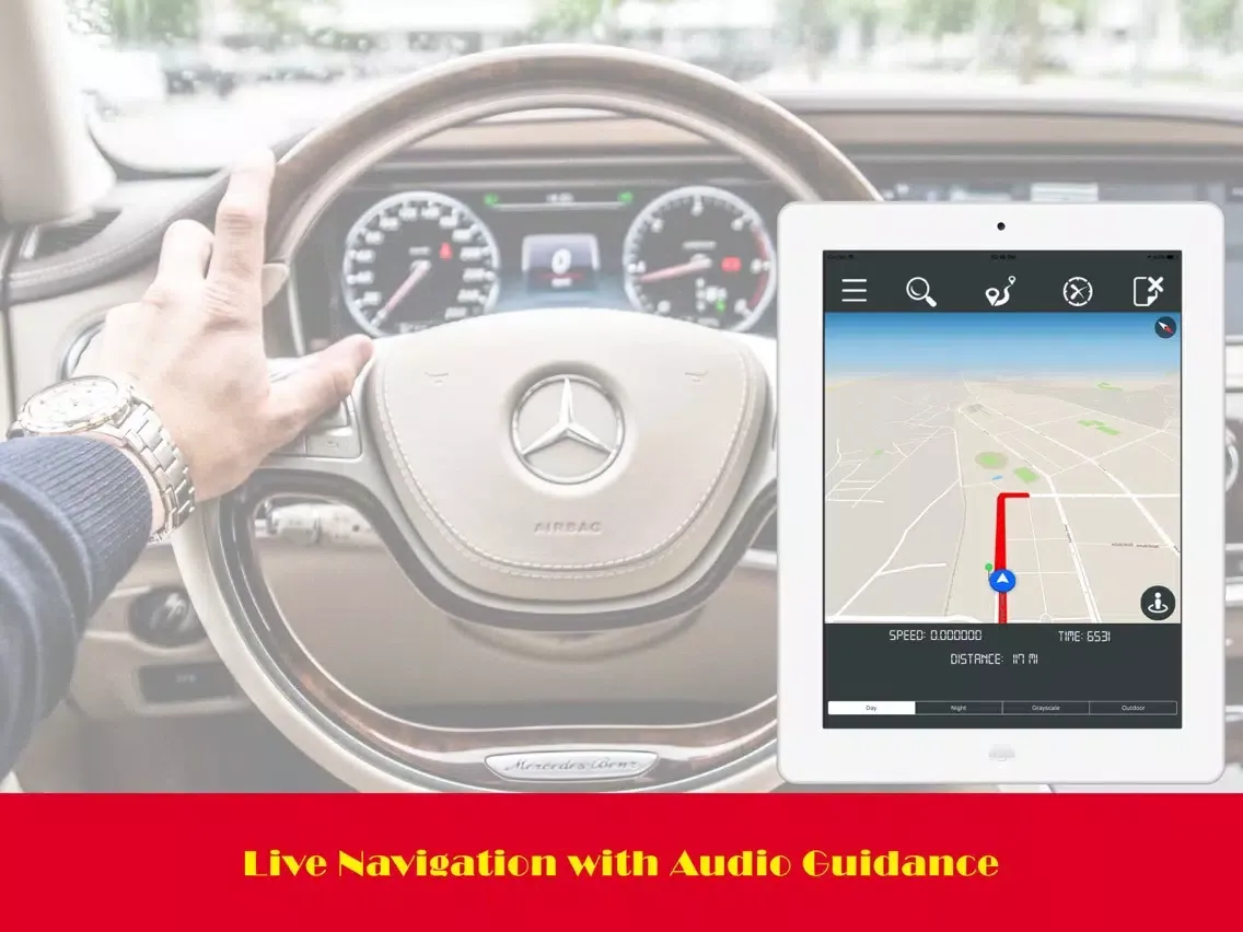 Route Navigator Be-On-Road Pro iPad 应用截图