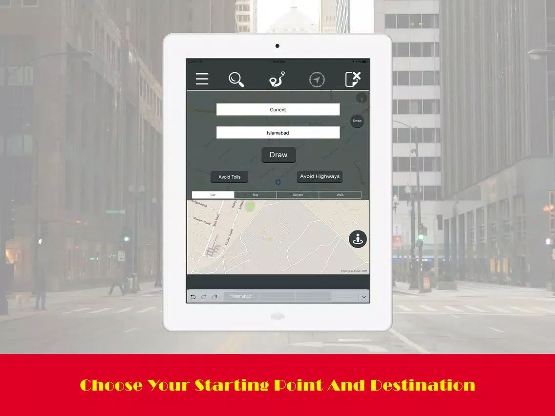 Route Navigator Be-On-Road Pro iPad 应用截图