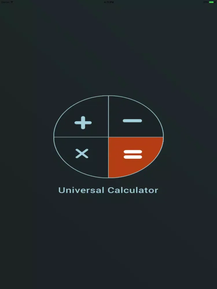 Tangkapan layar iUniversal Calculator iPad 