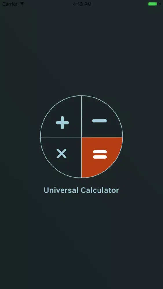 Tangkapan layar iUniversal Calculator