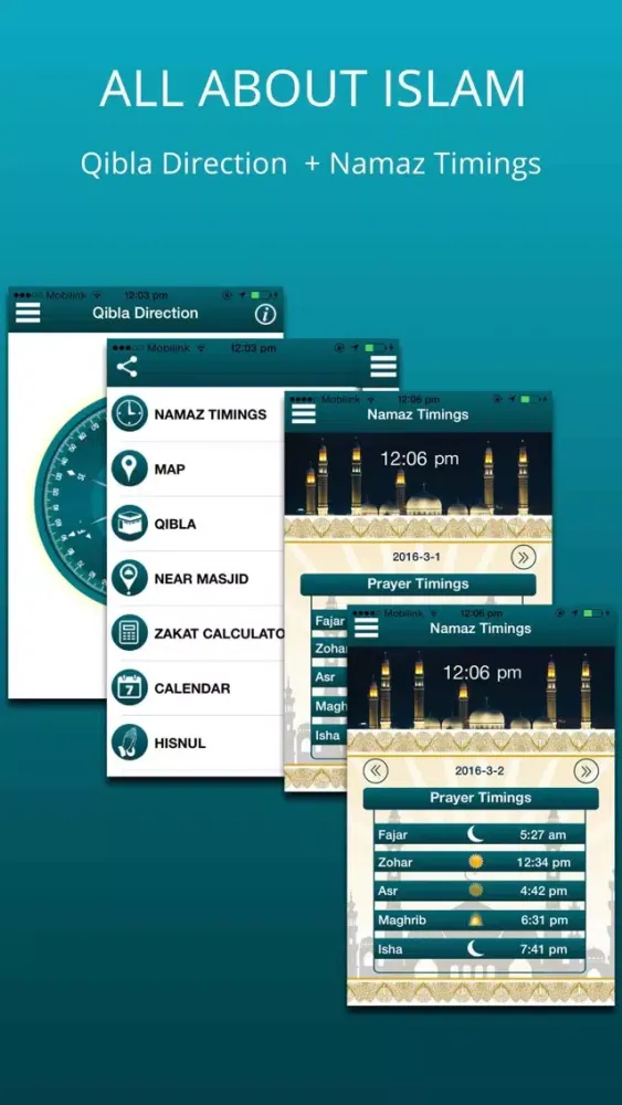Captures d'écran de All About Islam Pro
