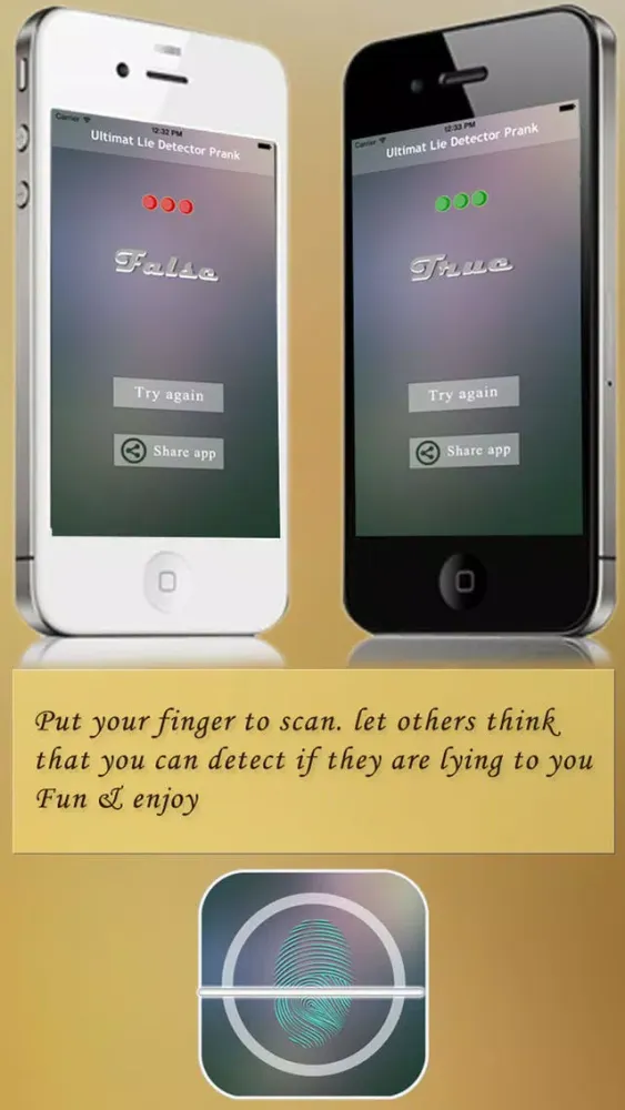 Lie Detector Simulator Prank应用截图