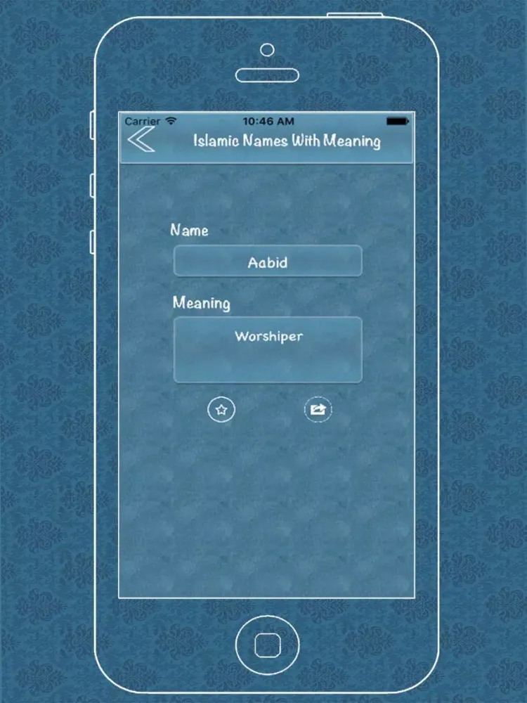 Muslim Baby Names - Islamic Name And Meaning Pro iPad  Ekran Görüntüleri