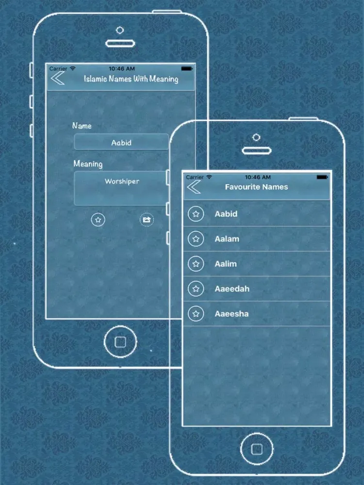 Muslim Baby Names - Islamic Name And Meaning Pro iPad  Ekran Görüntüleri