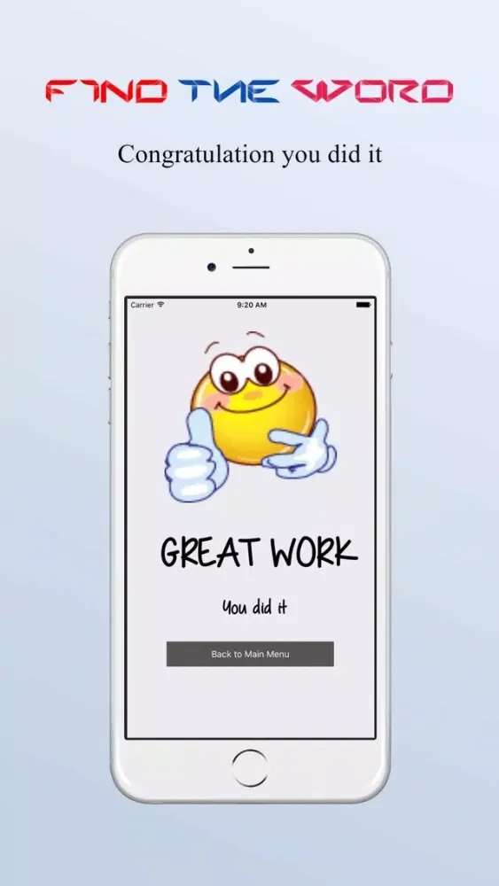 Capturas de tela do Word Swipe -Word Search Puzzle