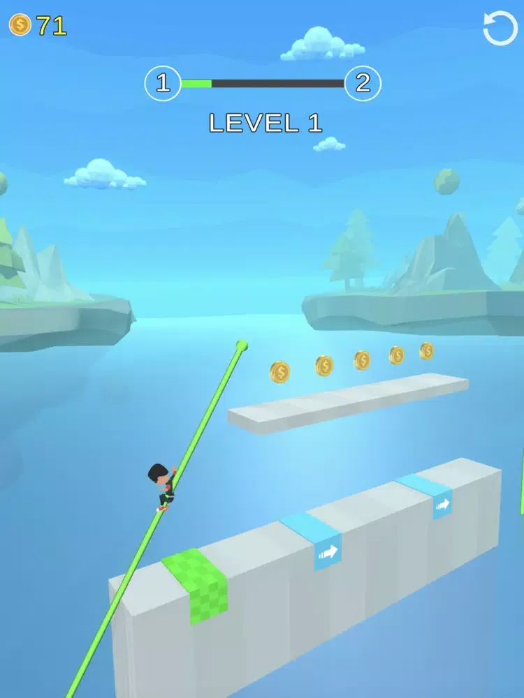 Stick Climber Run iPad  سکرین شاٹس