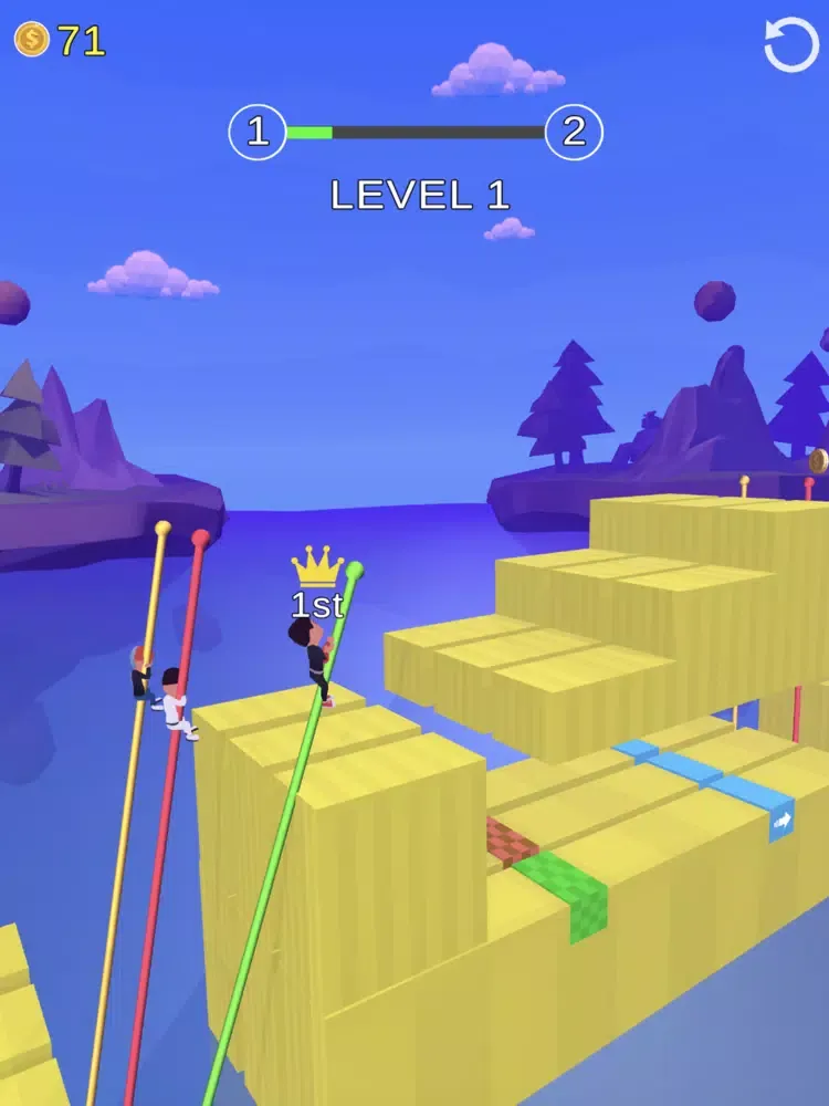 Stick Climber Run iPad  سکرین شاٹس