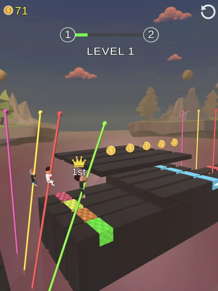 Stick Climber Run iPad  سکرین شاٹس