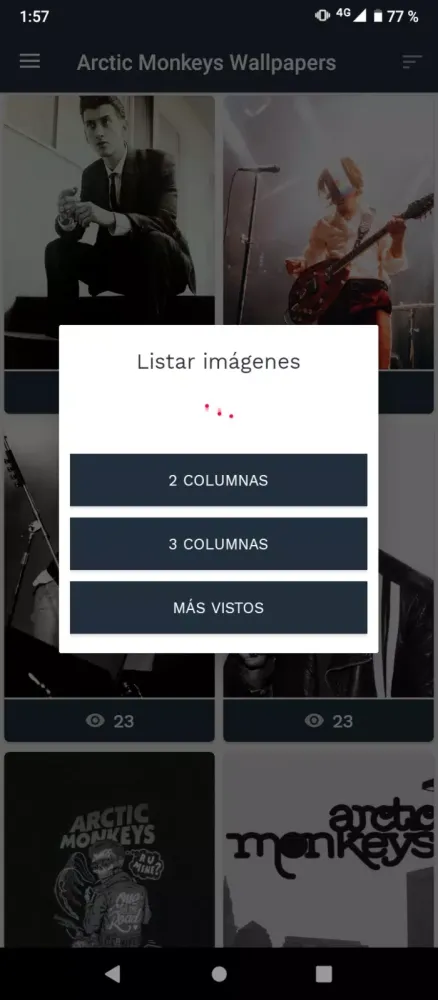 Ảnh chụp màn hình của Arctic Monkeys Wallpapers