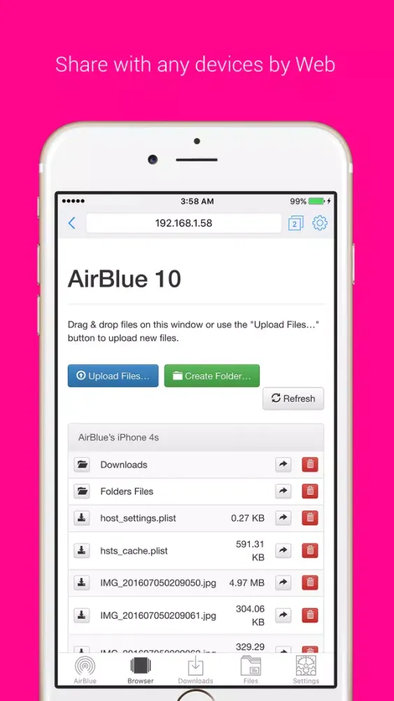 AirBlue Sharing 10 سکرین شاٹس