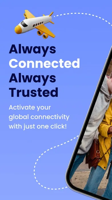 Tangkapan layar RedteaGO: eSIM Travel Internet