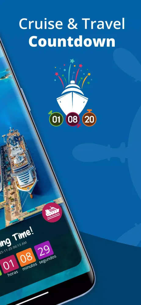 Zrzuty ekranu Cruise Countdown