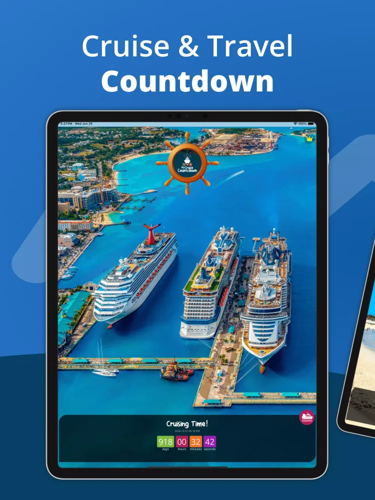 Zrzuty ekranu Cruise Countdown