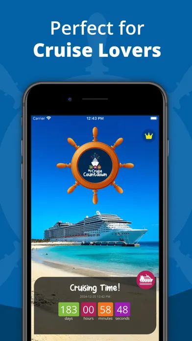 Cruise & Travel Countdown Screenshots