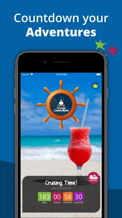 Cruise & Travel Countdown Screenshots