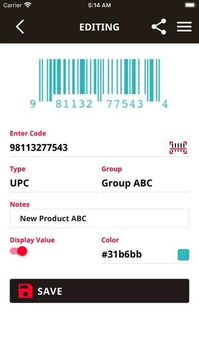 QR Code & Barcode - Narvi Screenshots