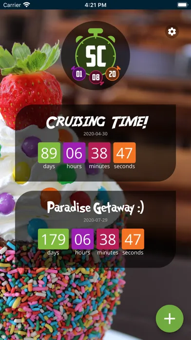 Event Countdown Tracker سکرین شاٹس