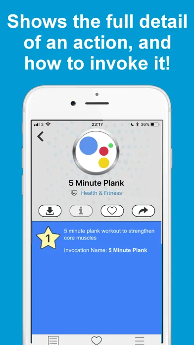 Actions for Google Home App स्क्रीनशॉट