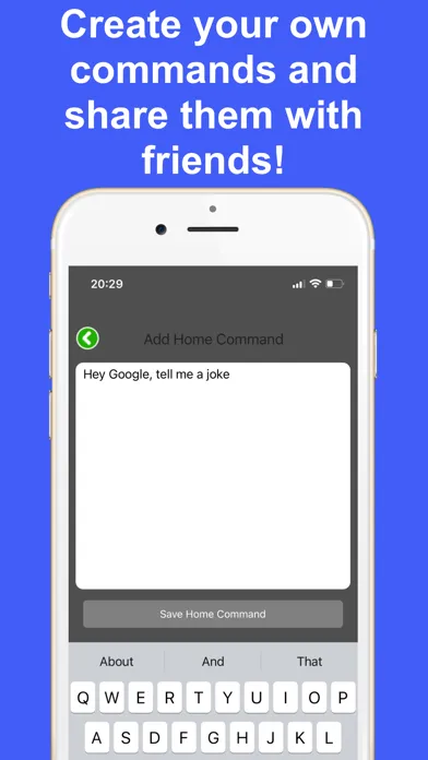 Ask For Google Home App Screenshots