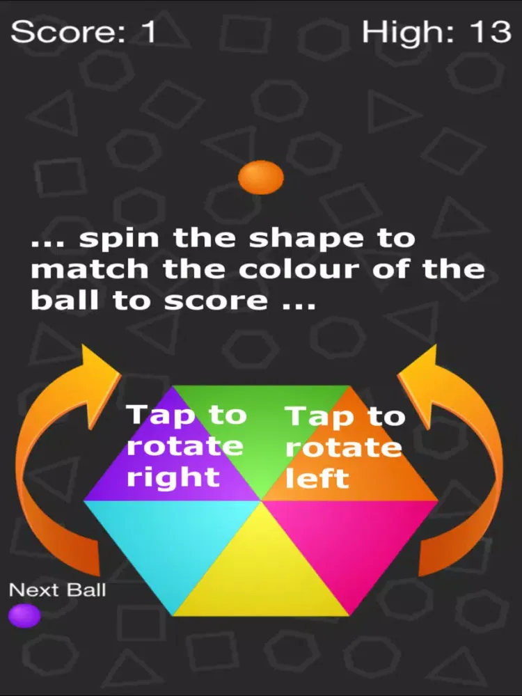 Zrzuty ekranu Colour Match - Switch iPad 