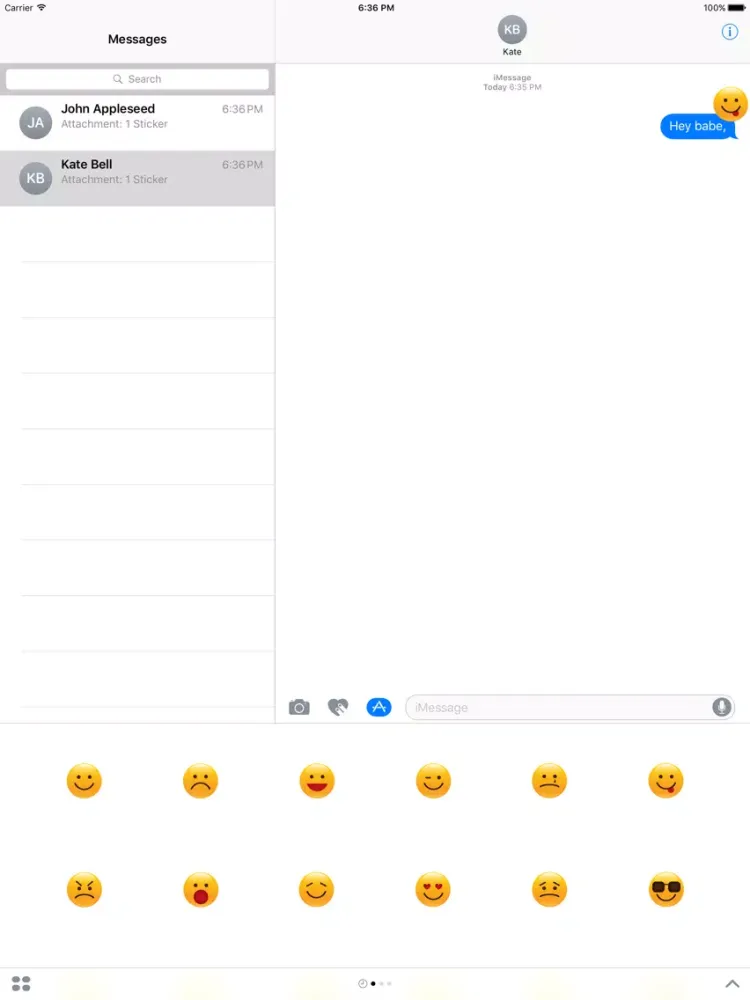 Скриншоты Ultimate Smileys Sticker iPad 
