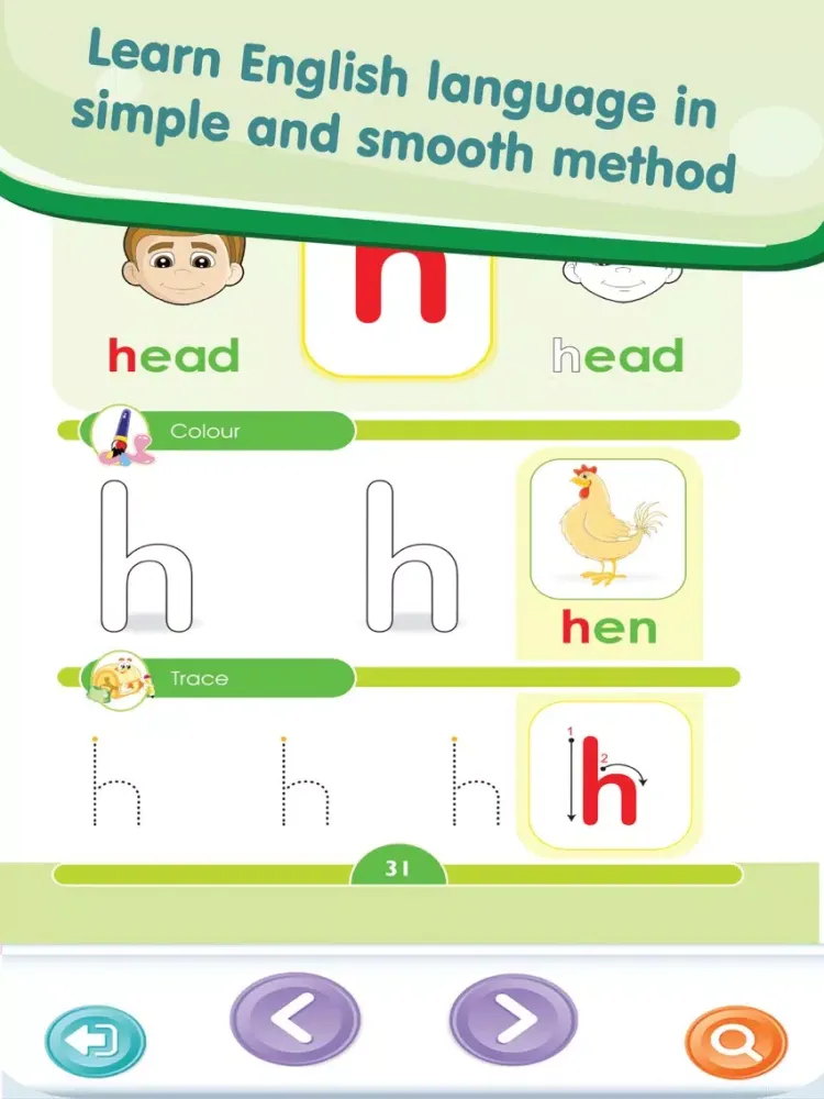 Tangkapan skrin English Treasures Book 1 iPad 