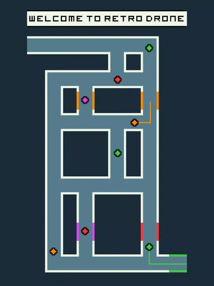 Capturas de pantalla de Retro Drone iPad 