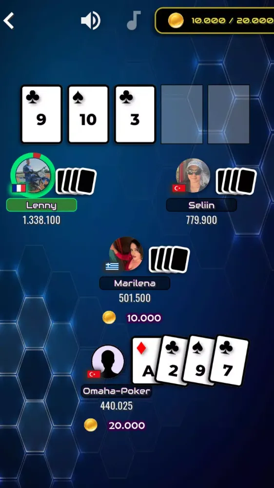 Classic Poker Club: Real Games स्क्रीनशॉट